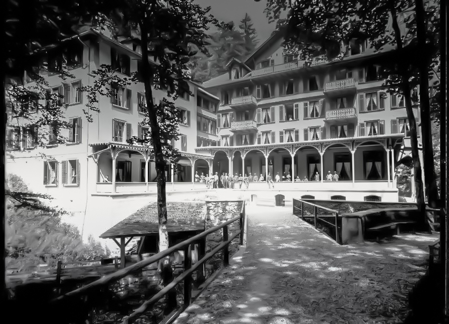 Hinteres Bad - Früher